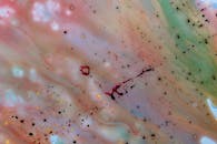 Colorful Abstract Liquid Art with Textured Patterns