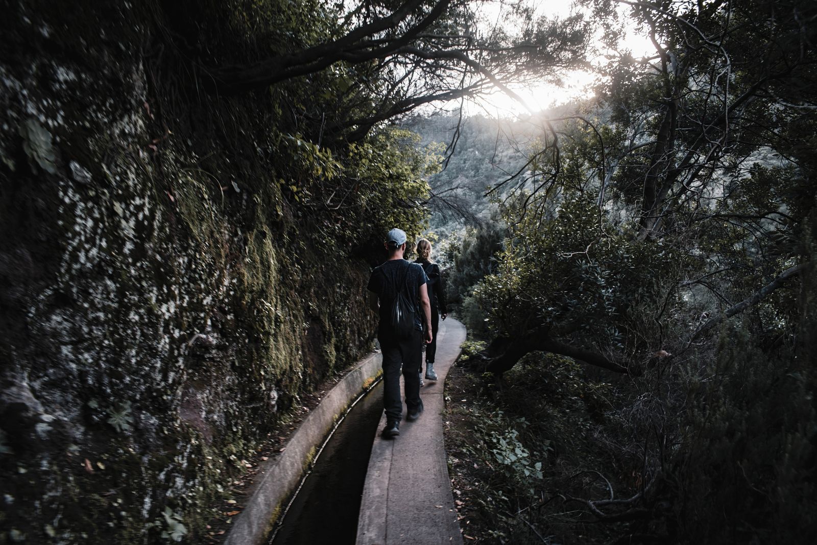 Levada dos Cedros walking trail in Madeira