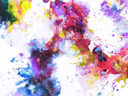 Free Colorful Abstract Painting Stock Photo