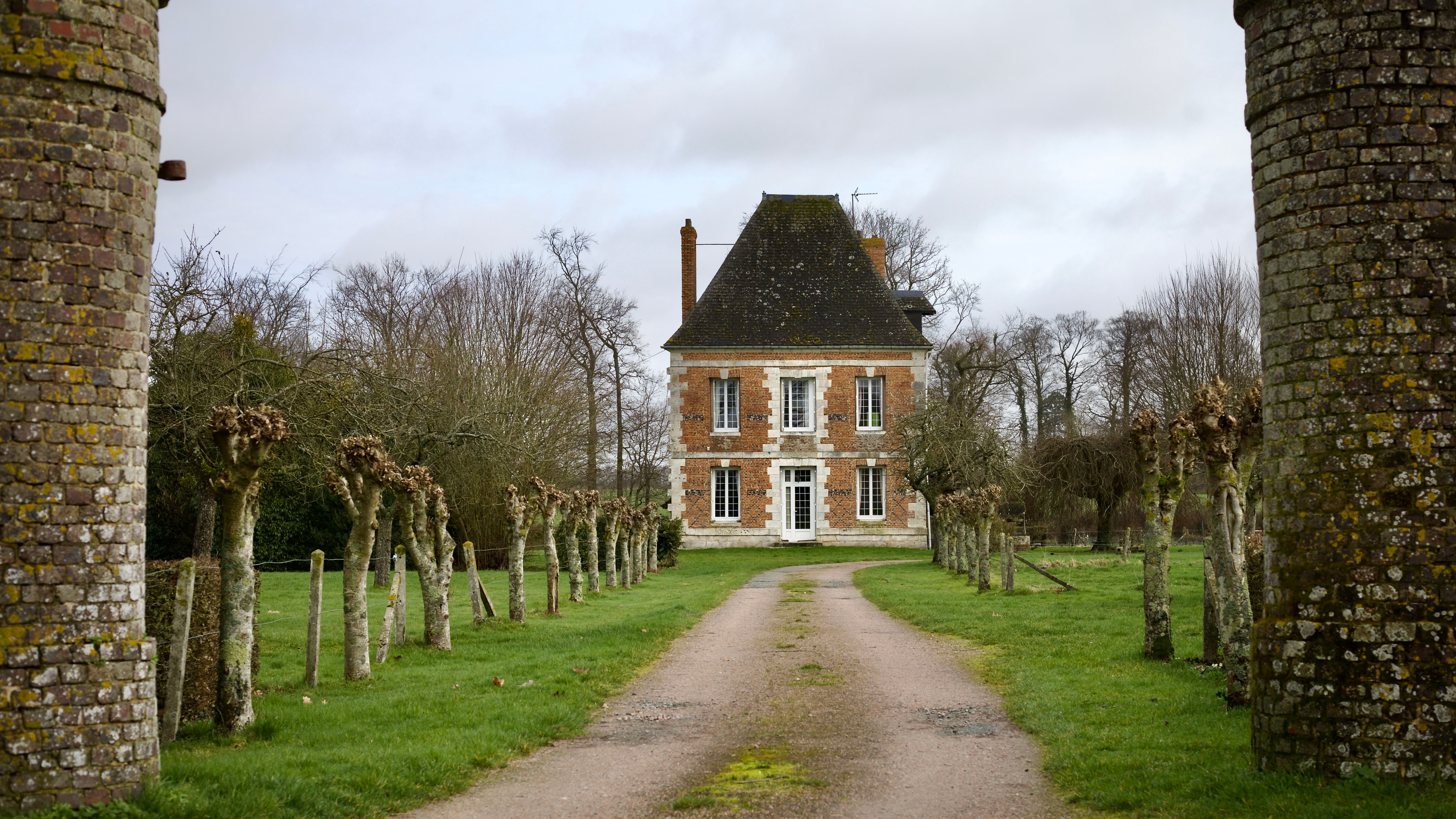 Historic manor house exterior