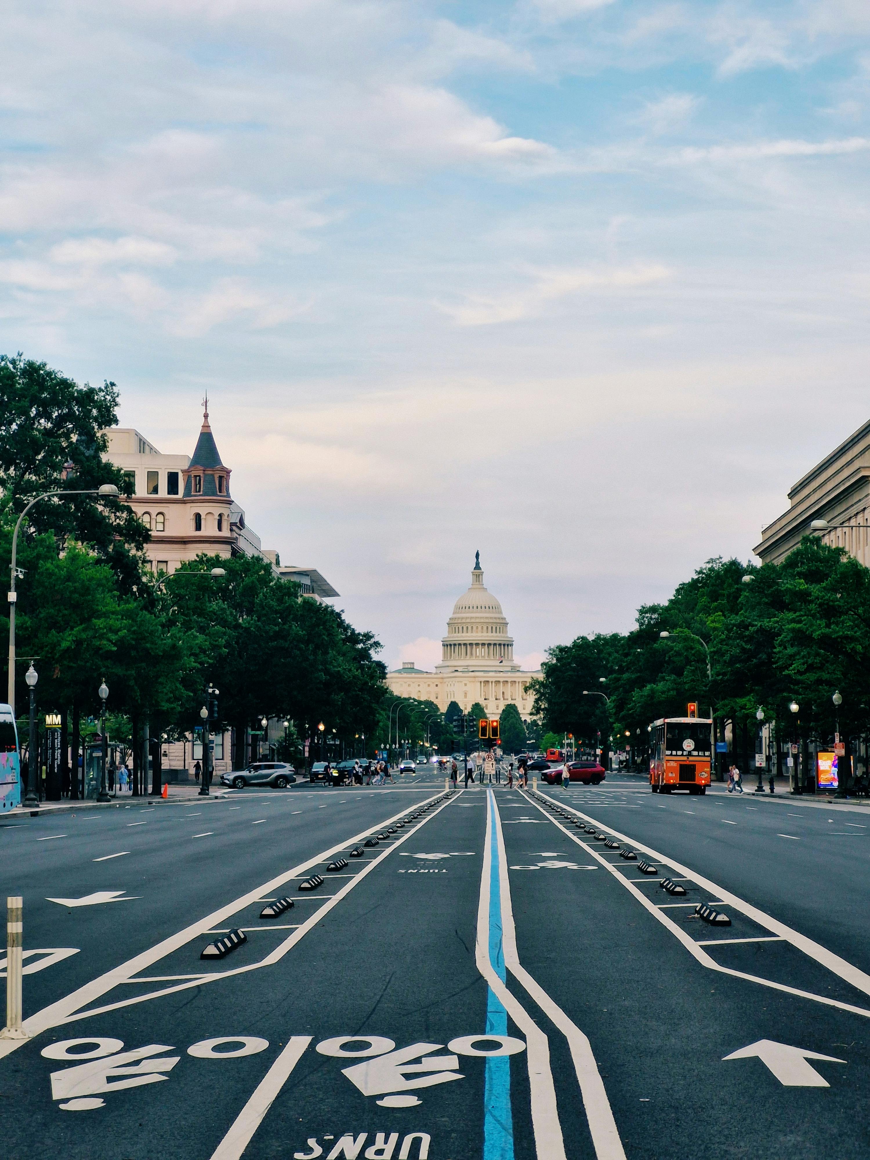 Gratis lagerfoto af amerikansk, arkitektur, avenue Lagerfoto