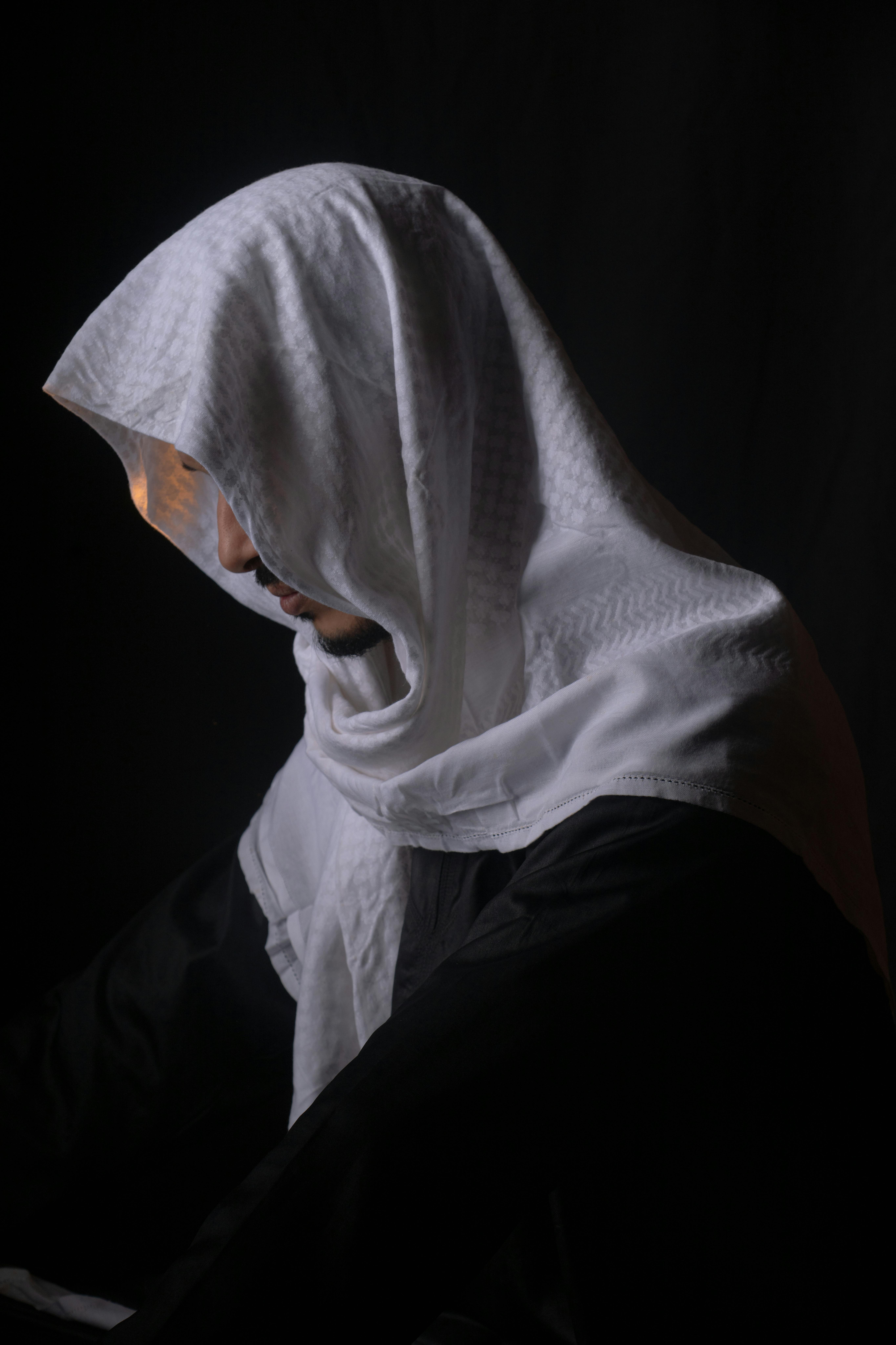 Gratis arkivbilde med åndelig, ansikt delvis dekket, draperet Arkivbilde