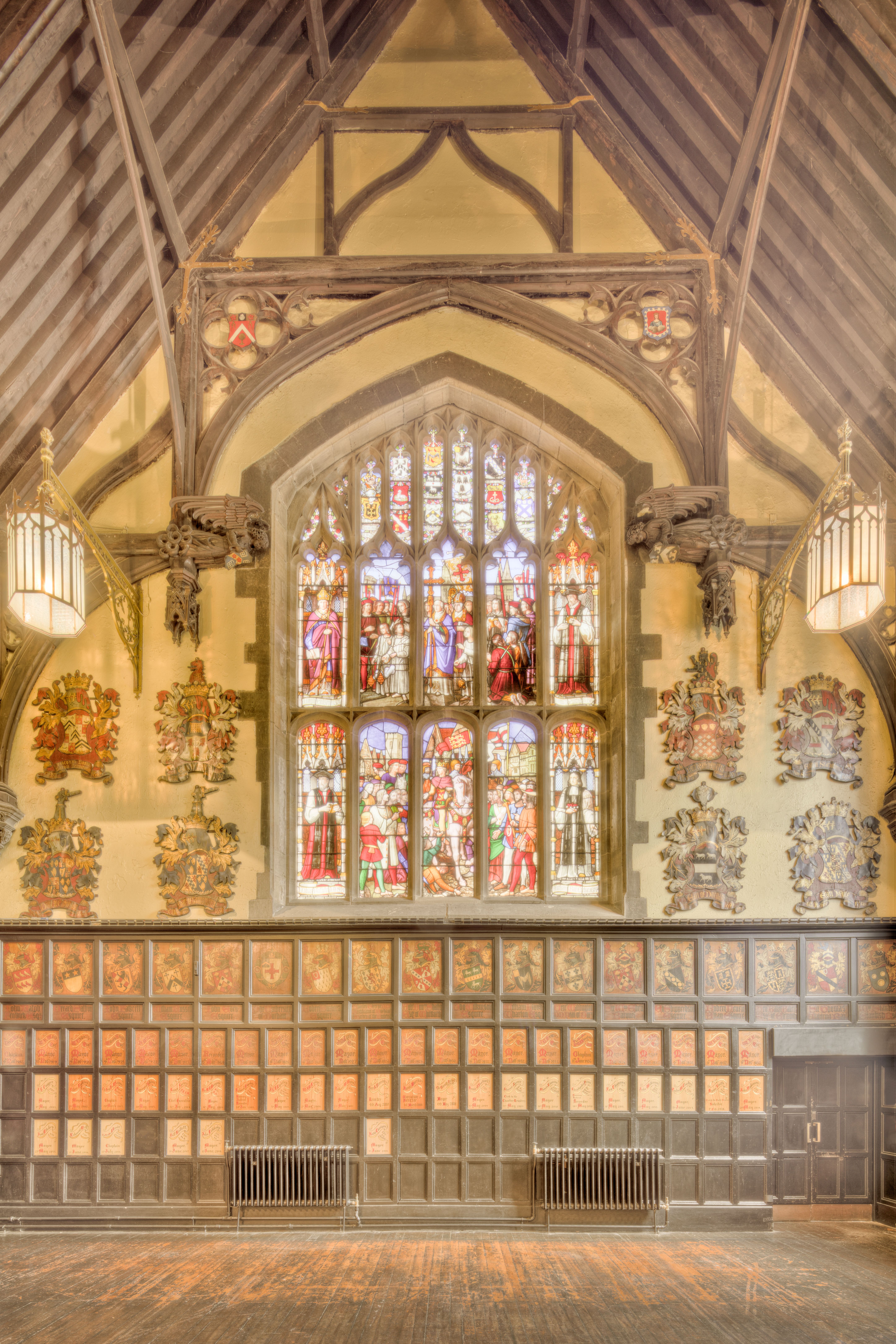Decorated and Illuminated Hall · Free Stock Photo