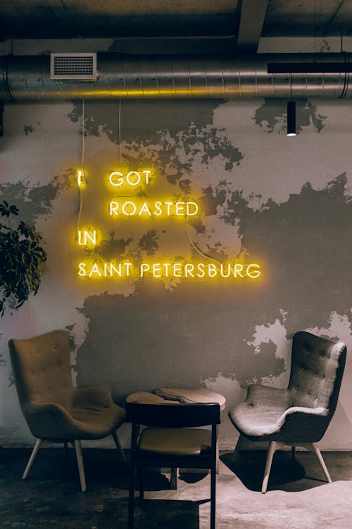 Free I Got Roasted In Saint Petersburg Text Stock Photo