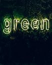 Illuminated Green Sign