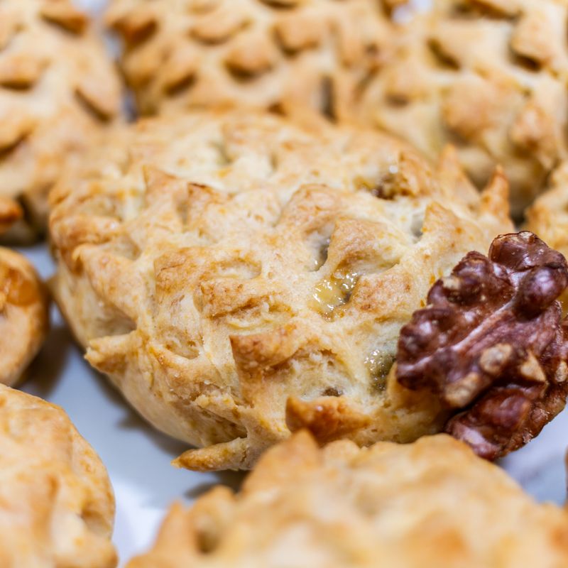 Flaky Wife Cake with Winter Melon Filling