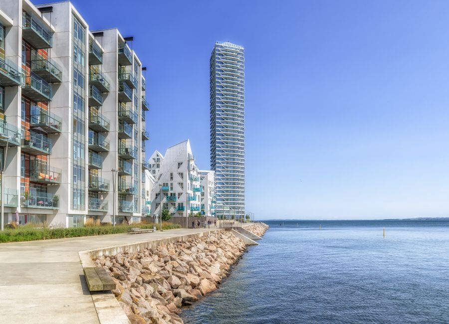 Aarhus, Denmark — skyline and landmarks · stay connected with a Aarhus eSIM from My Holiday SIM