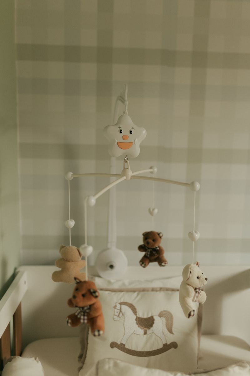 Whimsical Star Pendant Hanging in Nursery