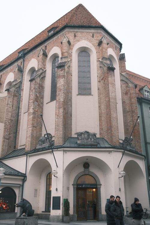 Free Old church with detailed architecture located in Munich, Germany. Stock Photo