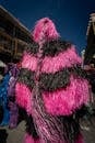 Vibrant Carnival Costume in Pachuca, Mexico