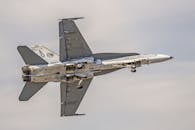 F/A-18 Hornet Fighter Jet in Flight