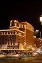 Nightscape of Illuminated Building in Harbin