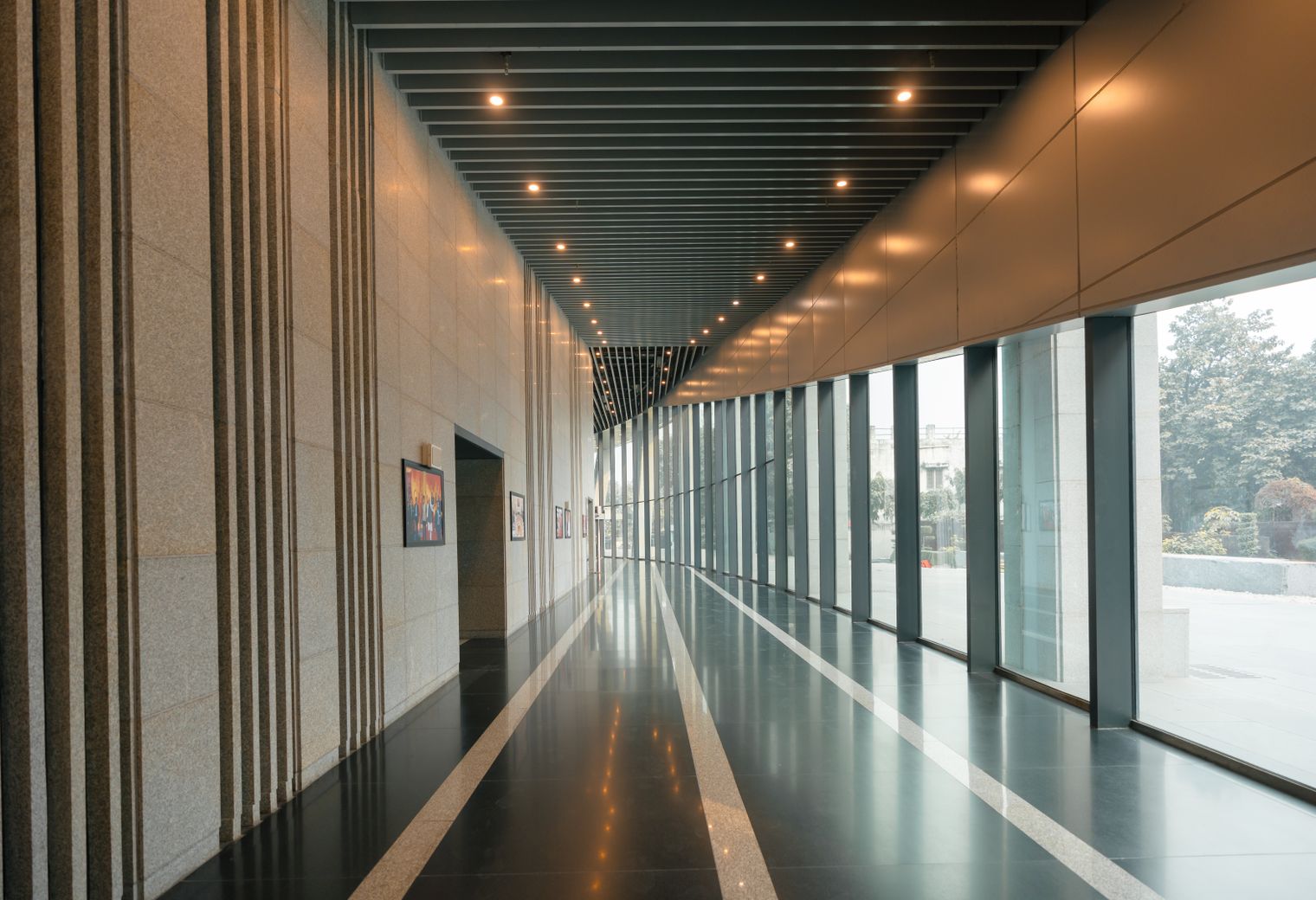 Commercial Decorating in Chingford — walls rolled to an even, flat finish