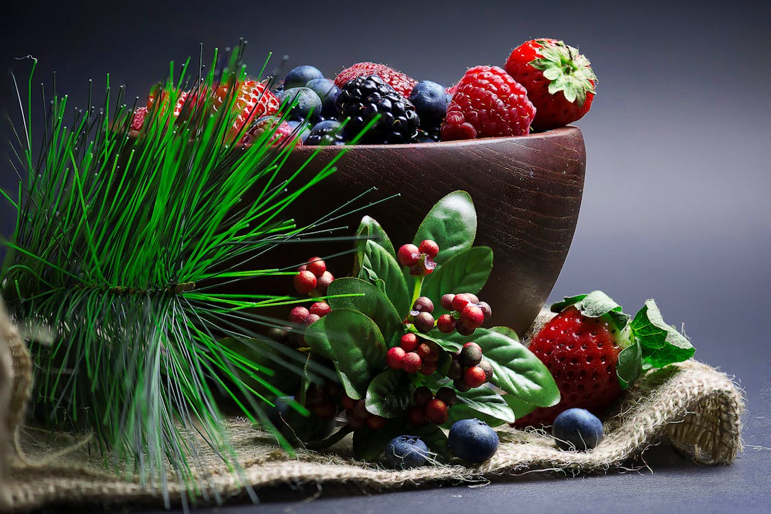 Fruits In A Bowl