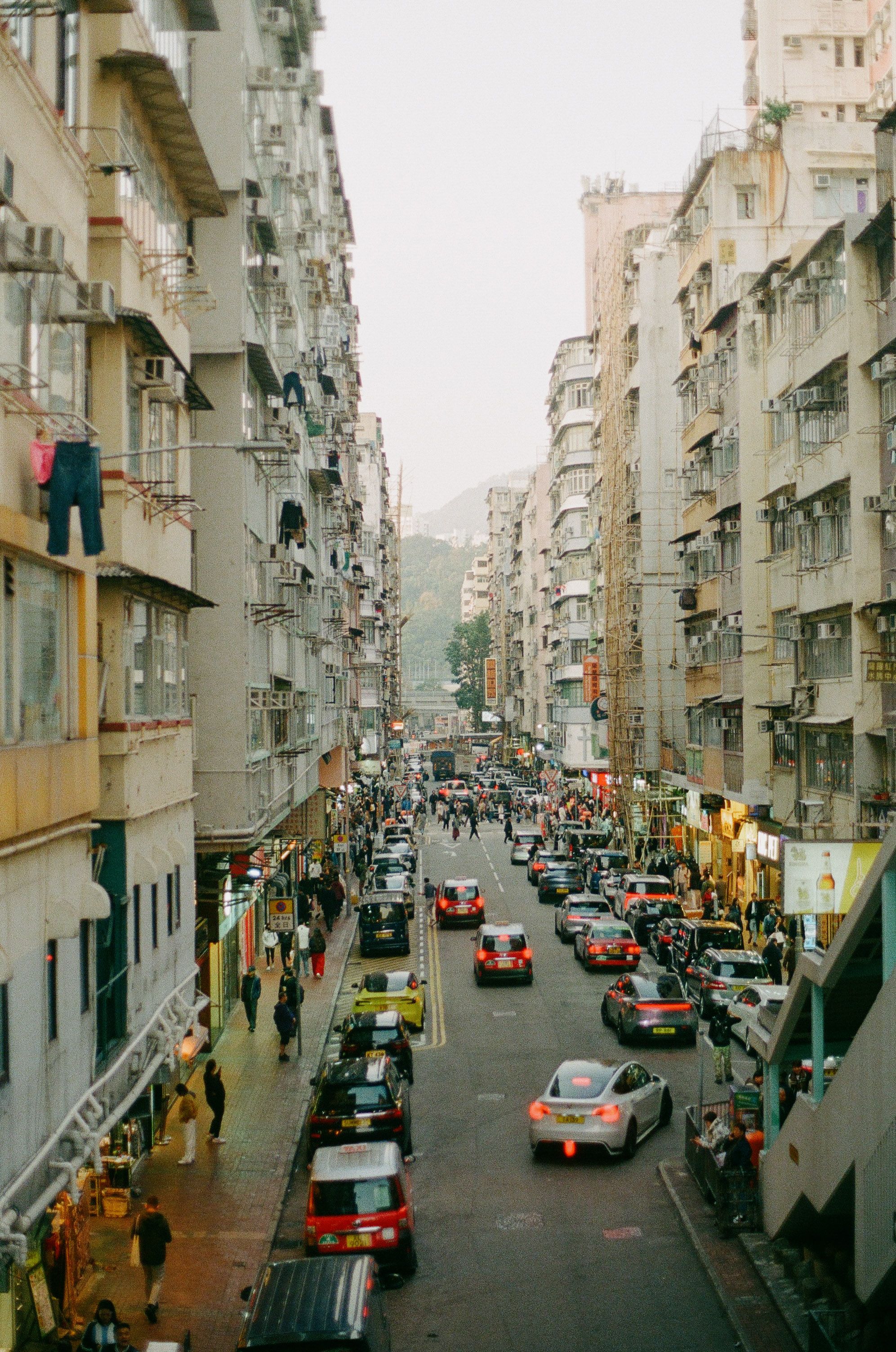 Busy Urban Street in Historic Asian City · Free Stock Photo