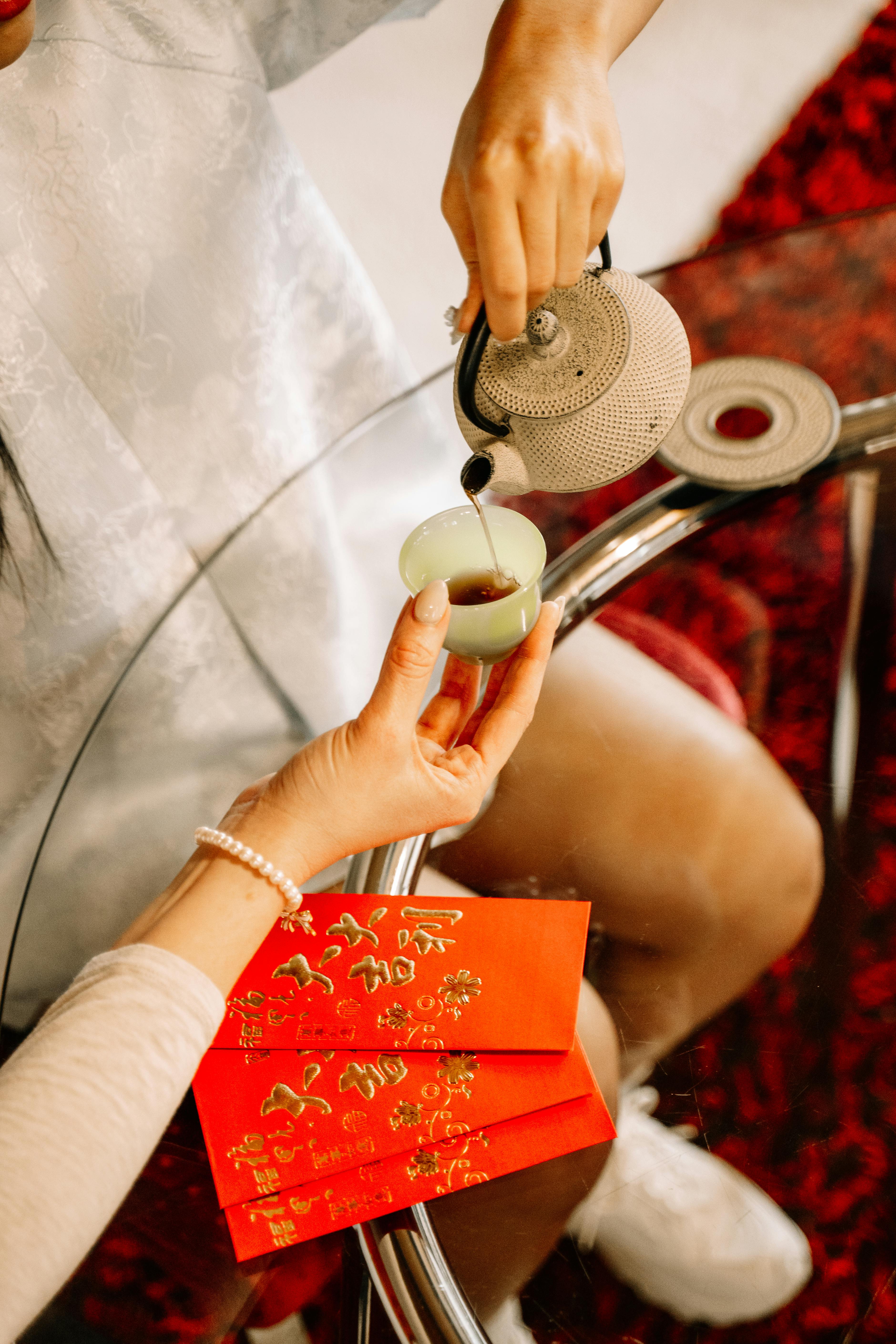 Free stock photo of lunar new year, models, pour Stock Photo