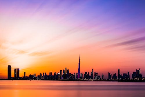 Free Imagine de stoc gratuită din amurg, apus, Burj Khalifa Stock Photo