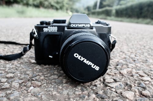 Free stock photo of camera, lens, olympus