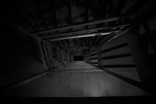 Free stock photo of dark, stairs, void