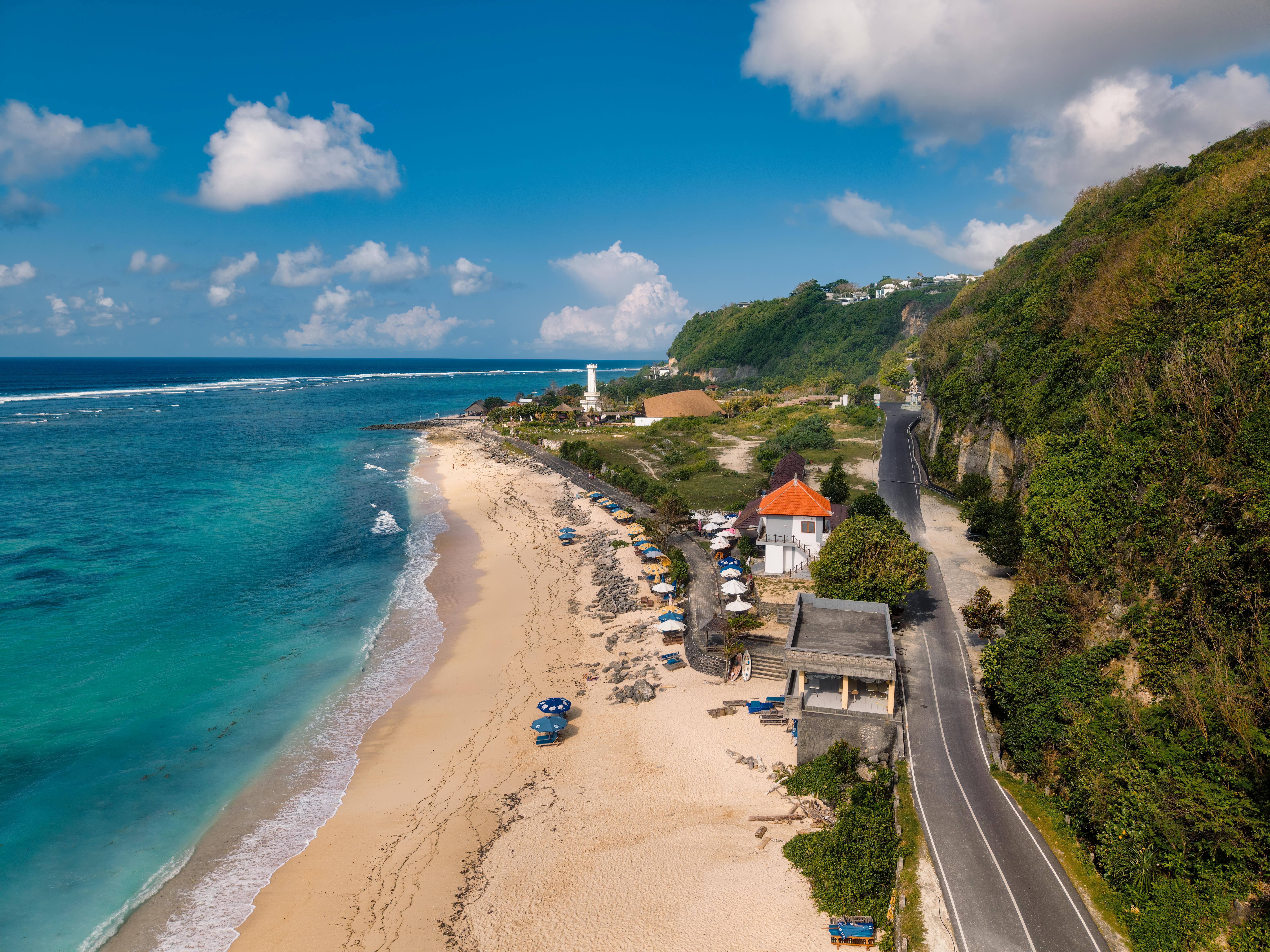Pandawa Beach scenery in Bali