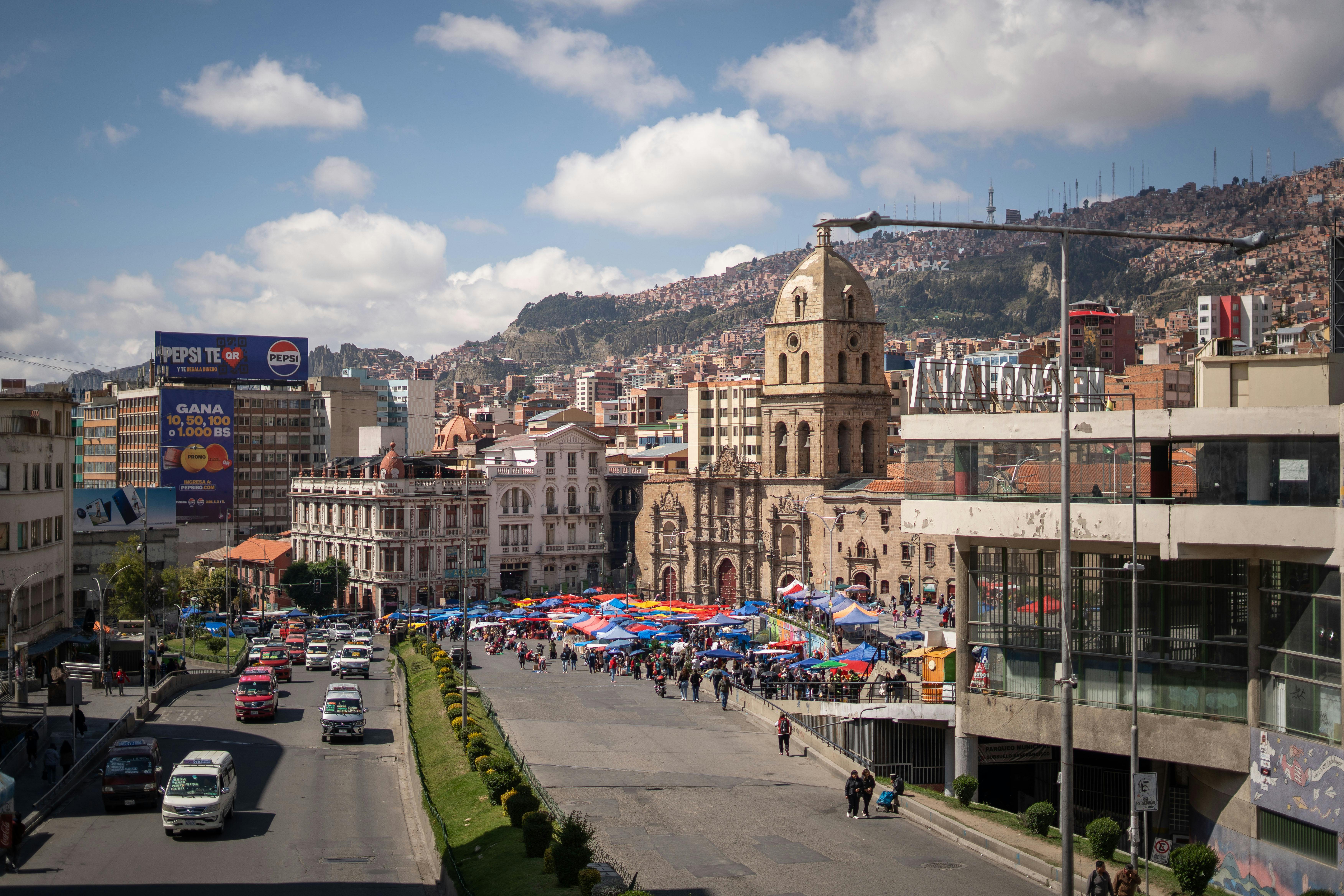 Landmarks in La Paz
