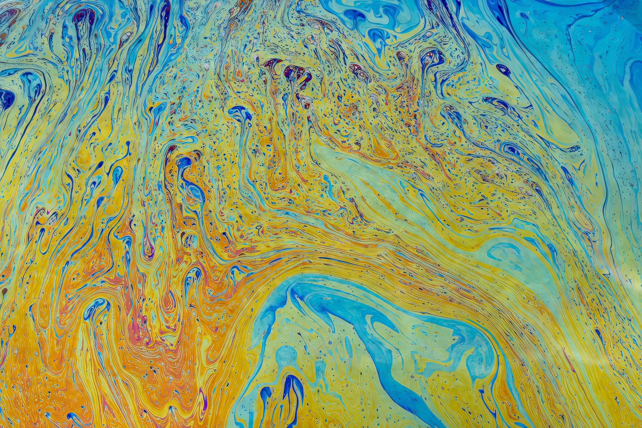 Vibrant Abstract Liquid Pattern with Swirls · Free Stock Photo