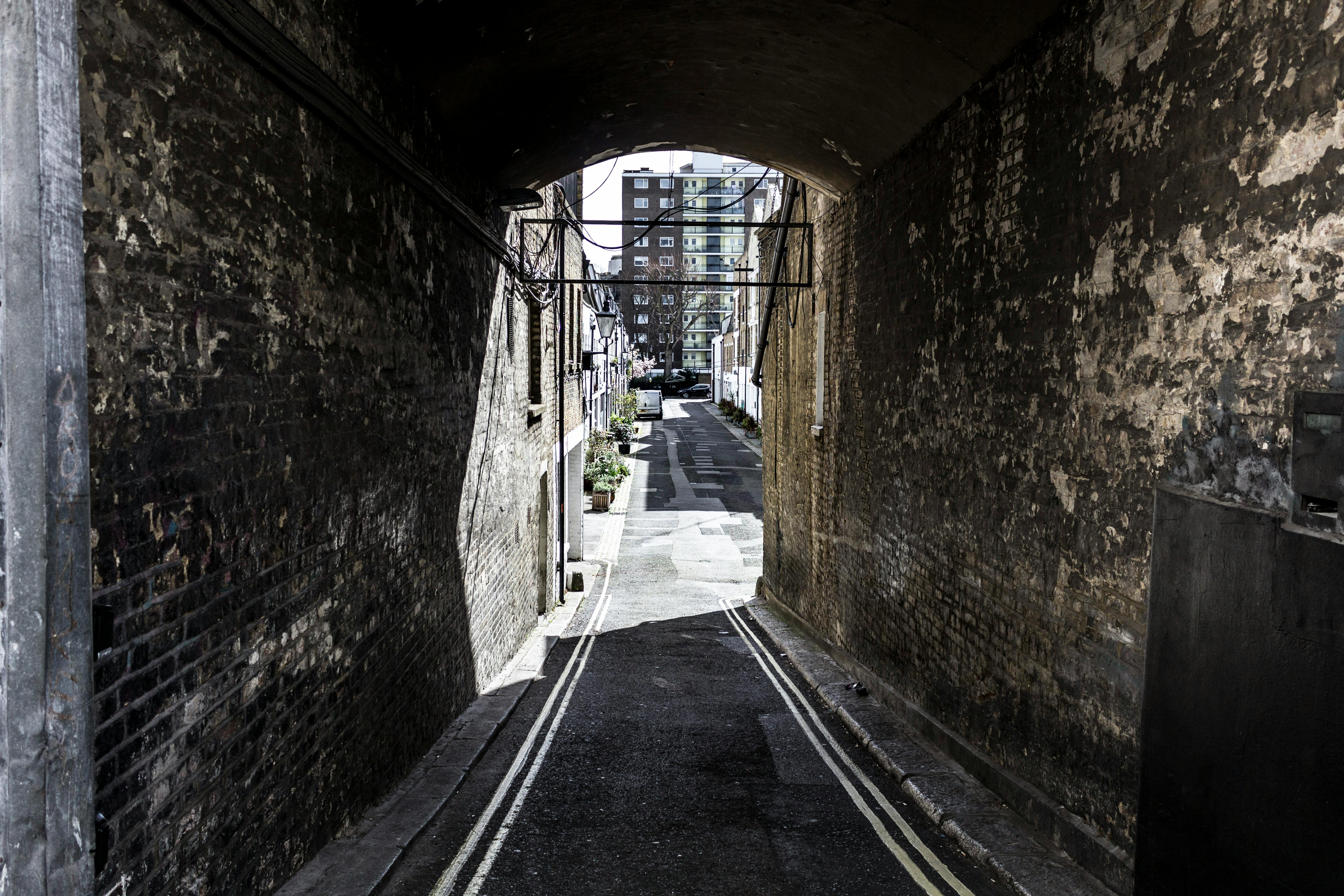 Free stock photo of road, tunnel