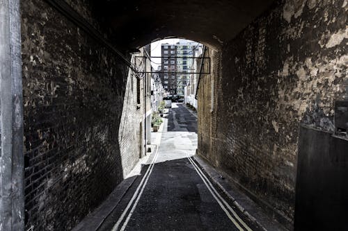 Free stock photo of road, tunnel