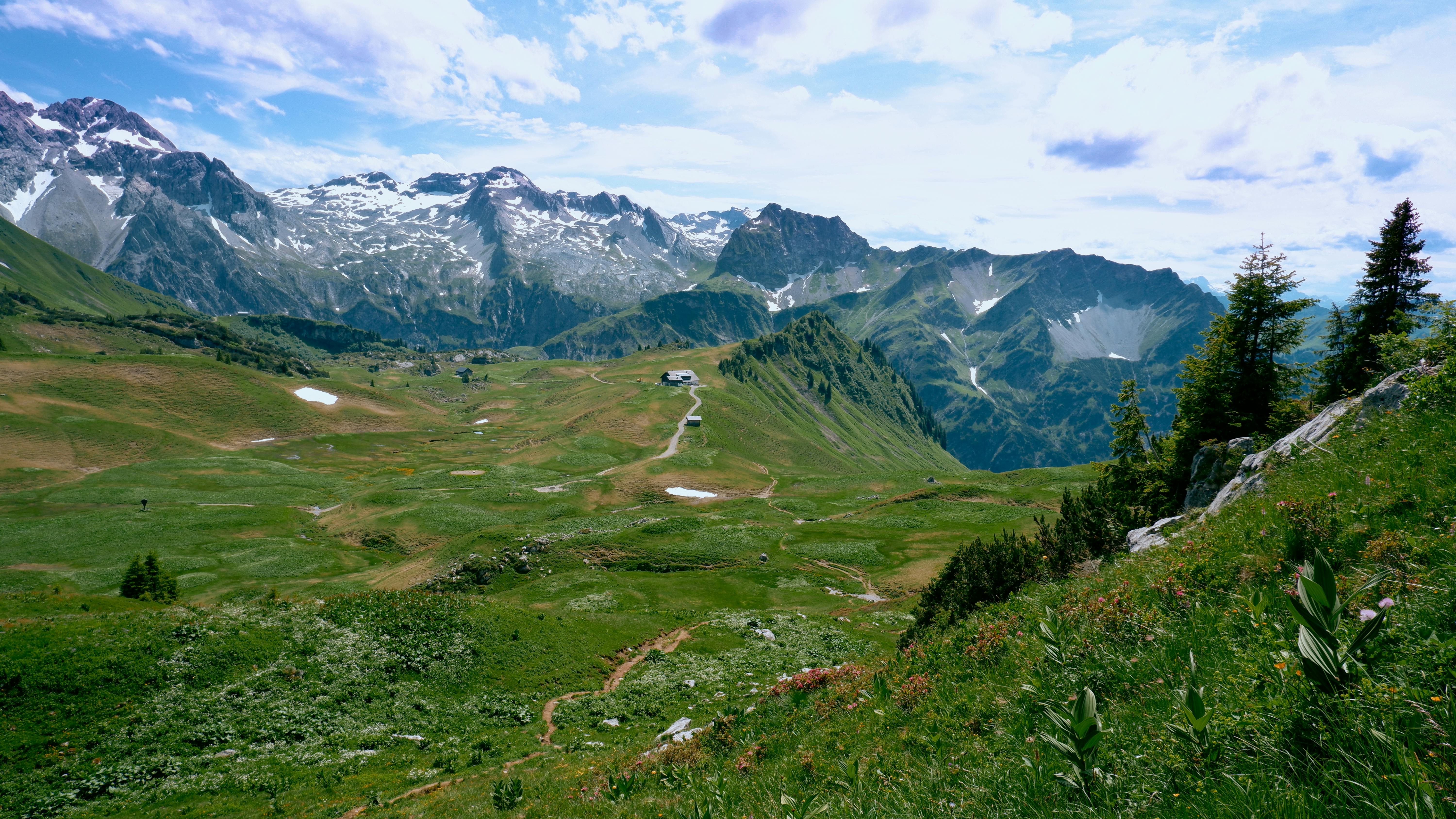 Discover the breathtaking alpine landscape of Vorarlberg, Austria, perfect for adventure and serene nature hikes.