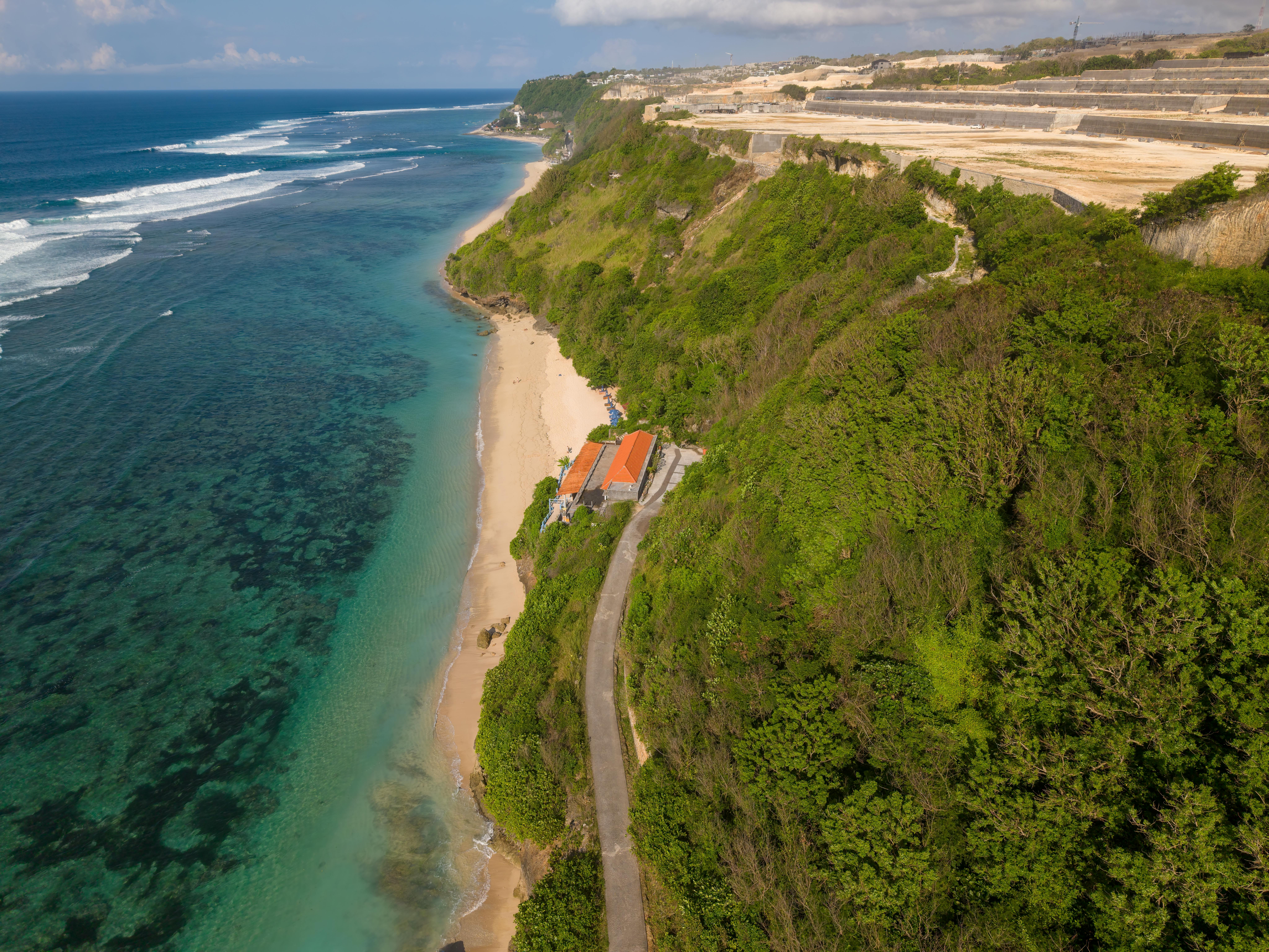 Single Fin beach club Uluwatu sunset