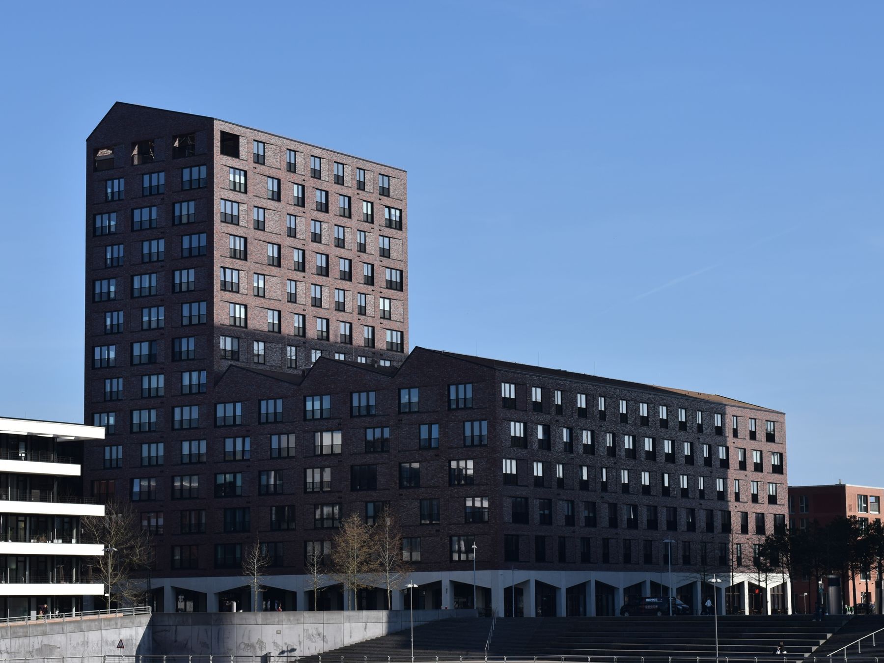 Westerleigh — student move with boxes and a van