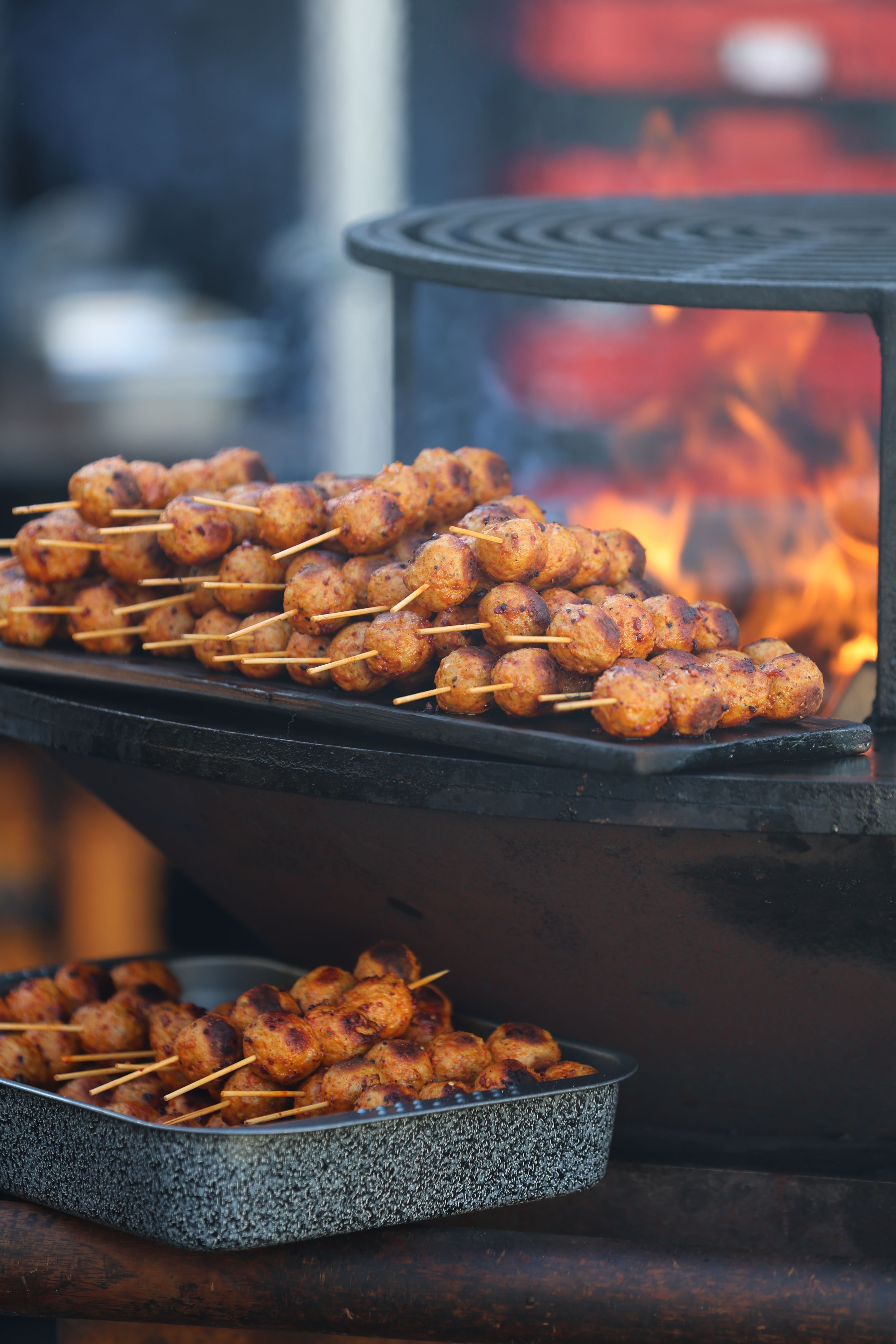 Grilled Meatballs