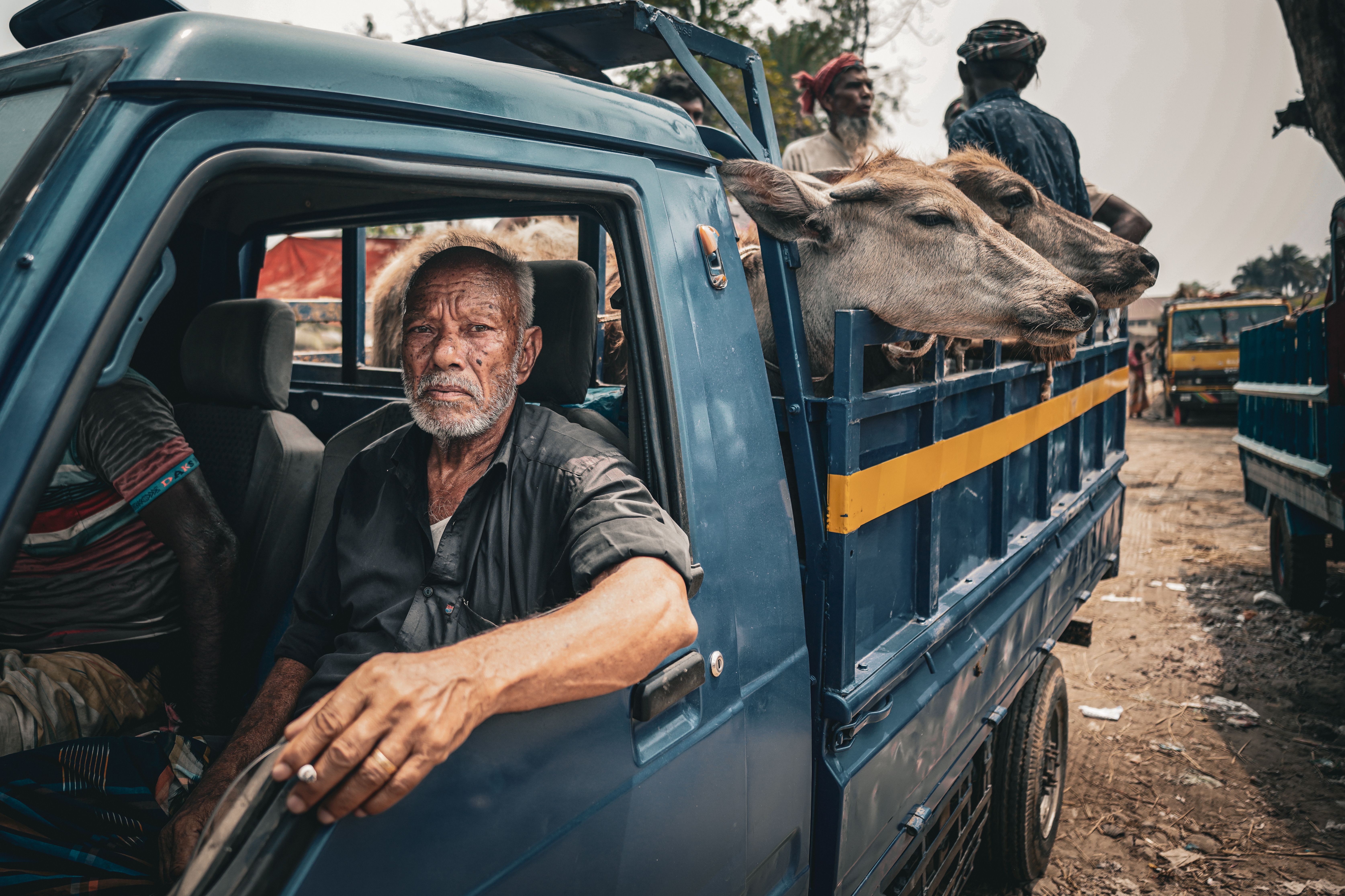 Drumoak — man and van team loading a removal van