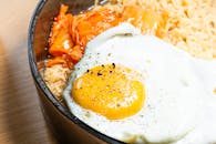 Savory Ramen Bowl with Egg and Kimchi