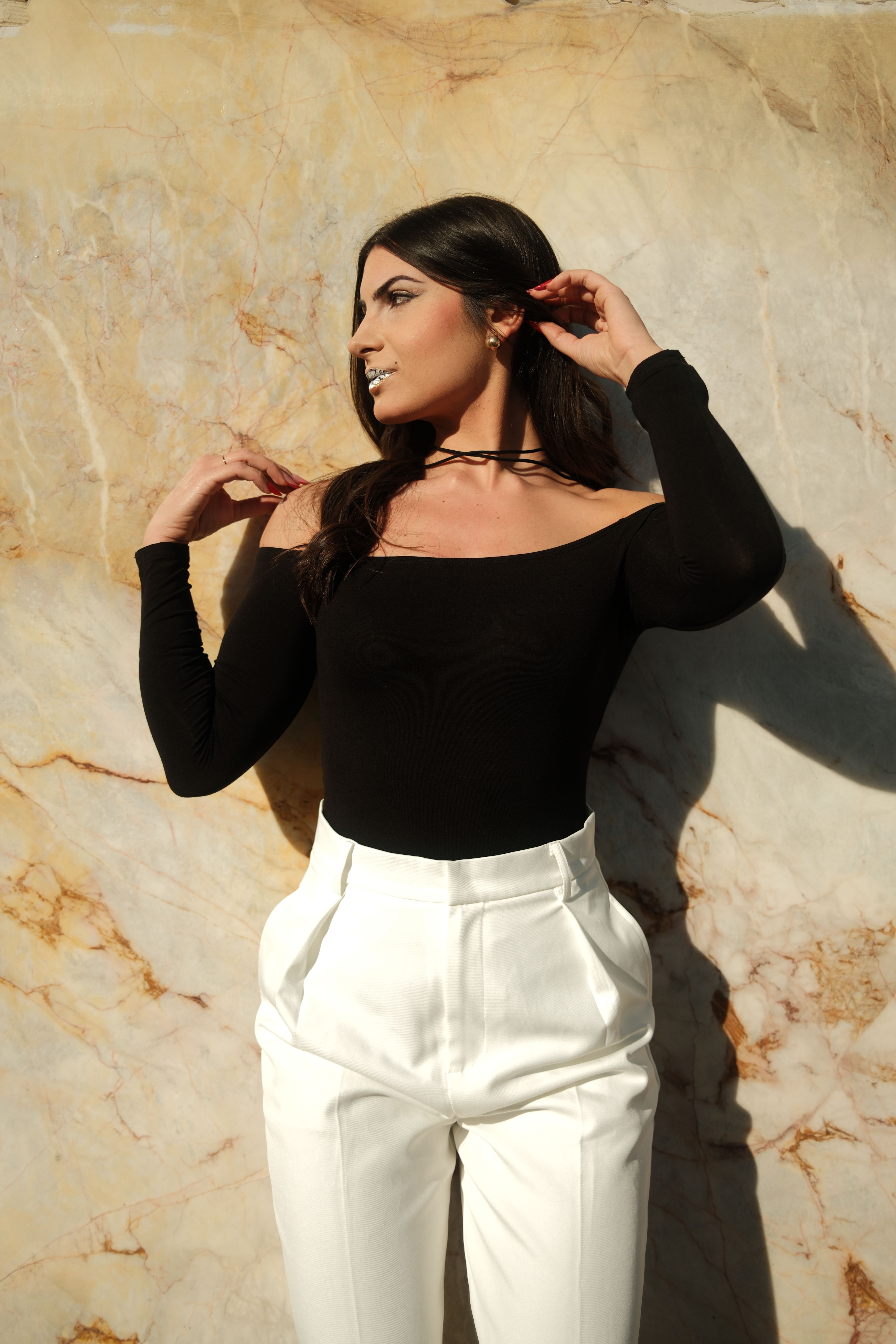 Calça Wide Leg