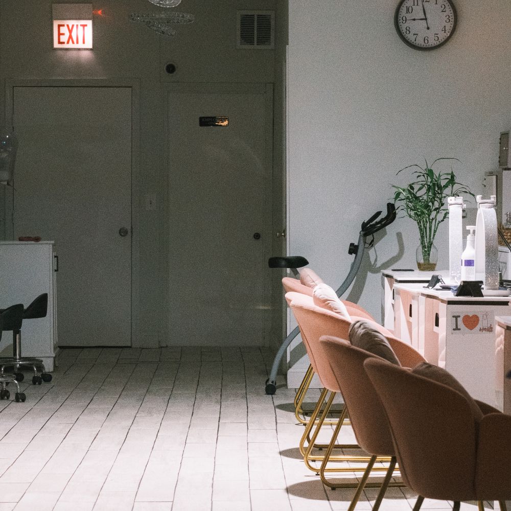 Commercial Decorating in Shoreditch — woodwork brushed to a crisp, smooth line