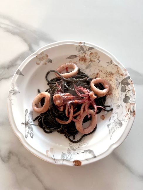squid ink pasta
