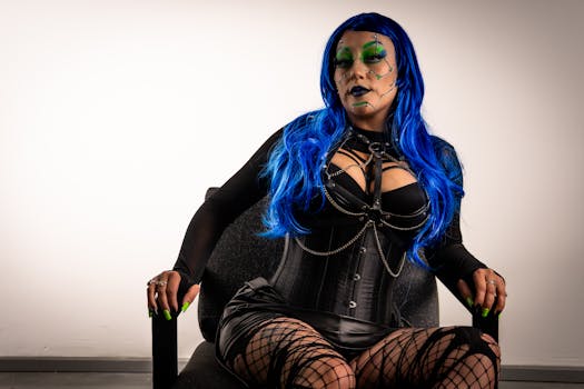 Free stock photo of artistic makeup, beautiful makeup, black boots