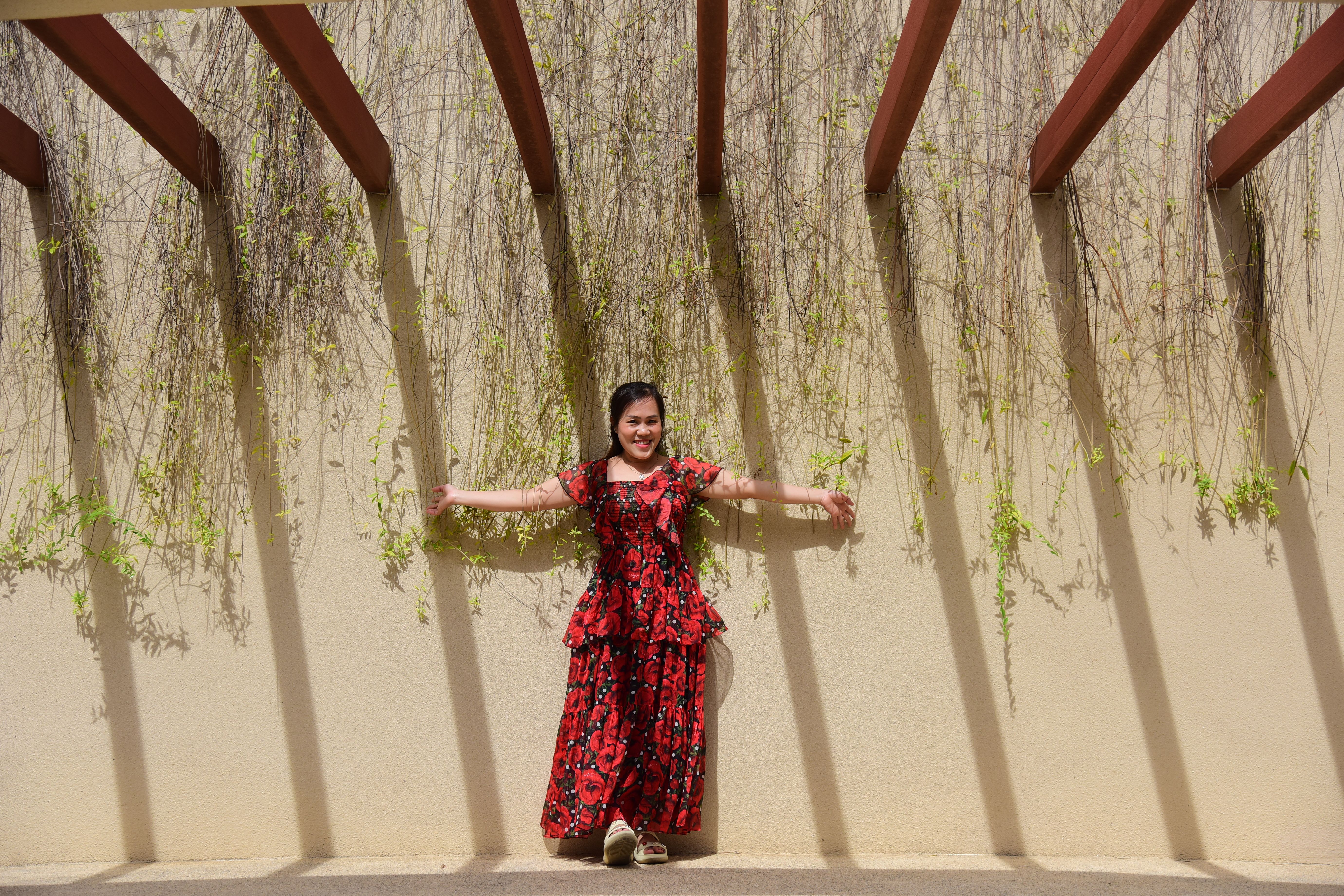 Vestido Floral Vermelho