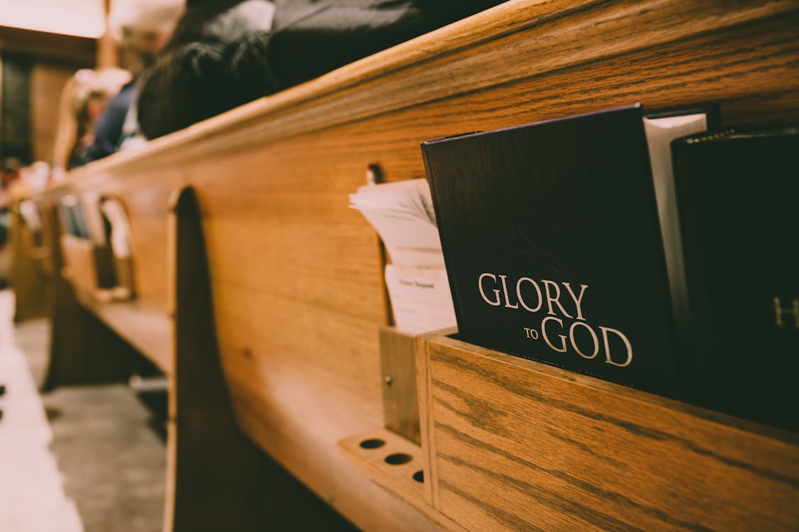 Free Glory to God Book Stock Photo