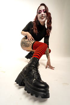 Free stock photo of acting, artistic makeup, beautiful makeup