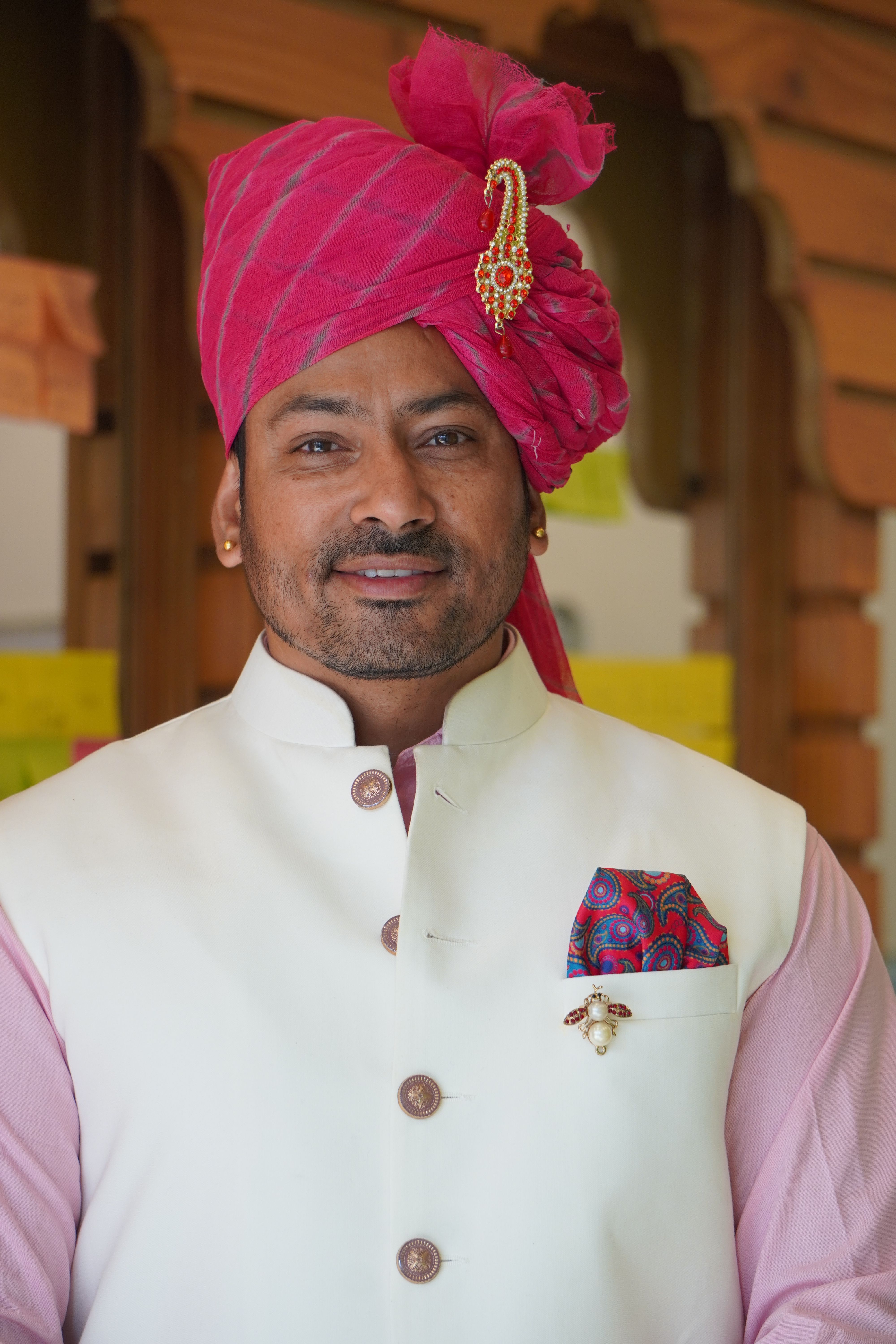 Elegant Portrait of Man in Traditional Attire · Free Stock Photo