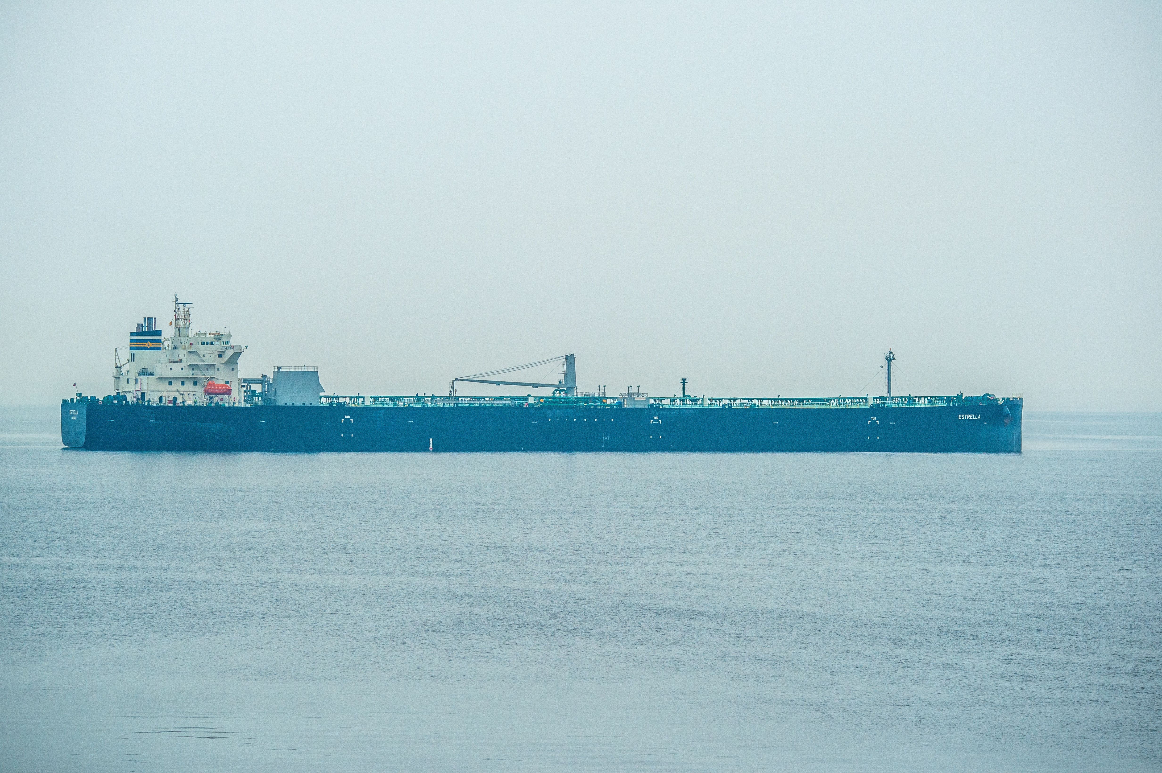 Big fall in oil, gas and cargo ships taking US-backed Hormuz route after new strikes