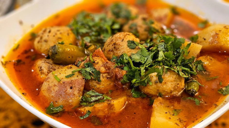 Tibetan Curry Potatoes (Shogo Khatsa)