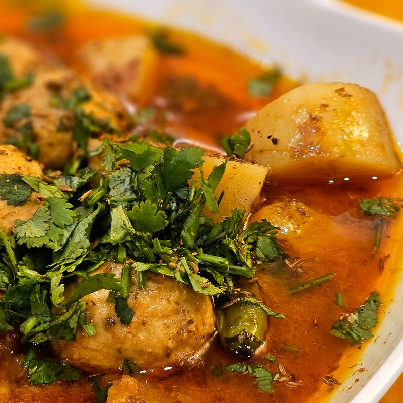 Thai Red Curry Meatballs