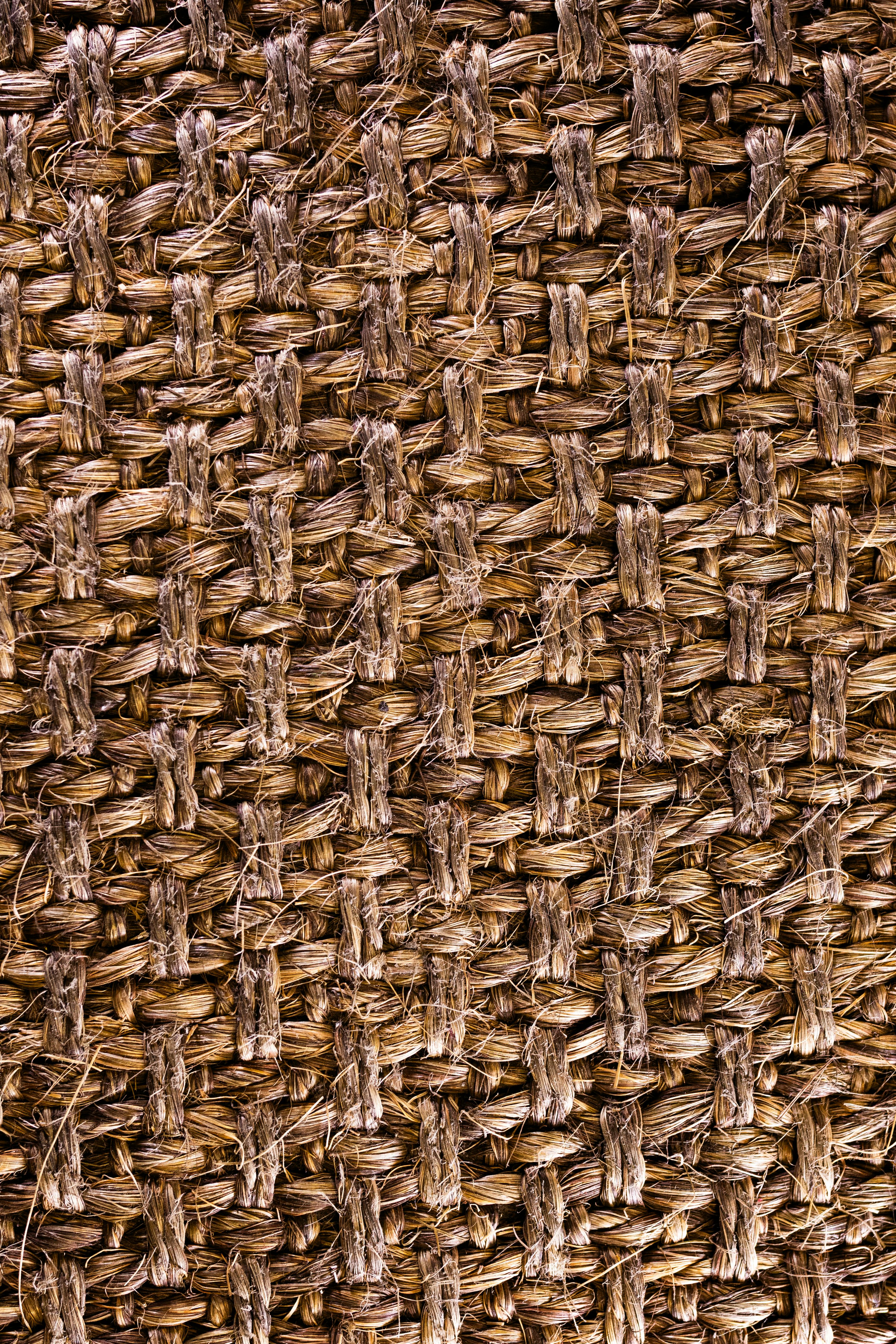 Gratis Fotografía de primer plano que muestra el intrincado tejido de textura de tela de yute natural. Foto de stock