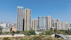 Skyscrapers in Changsha on a Clear Day