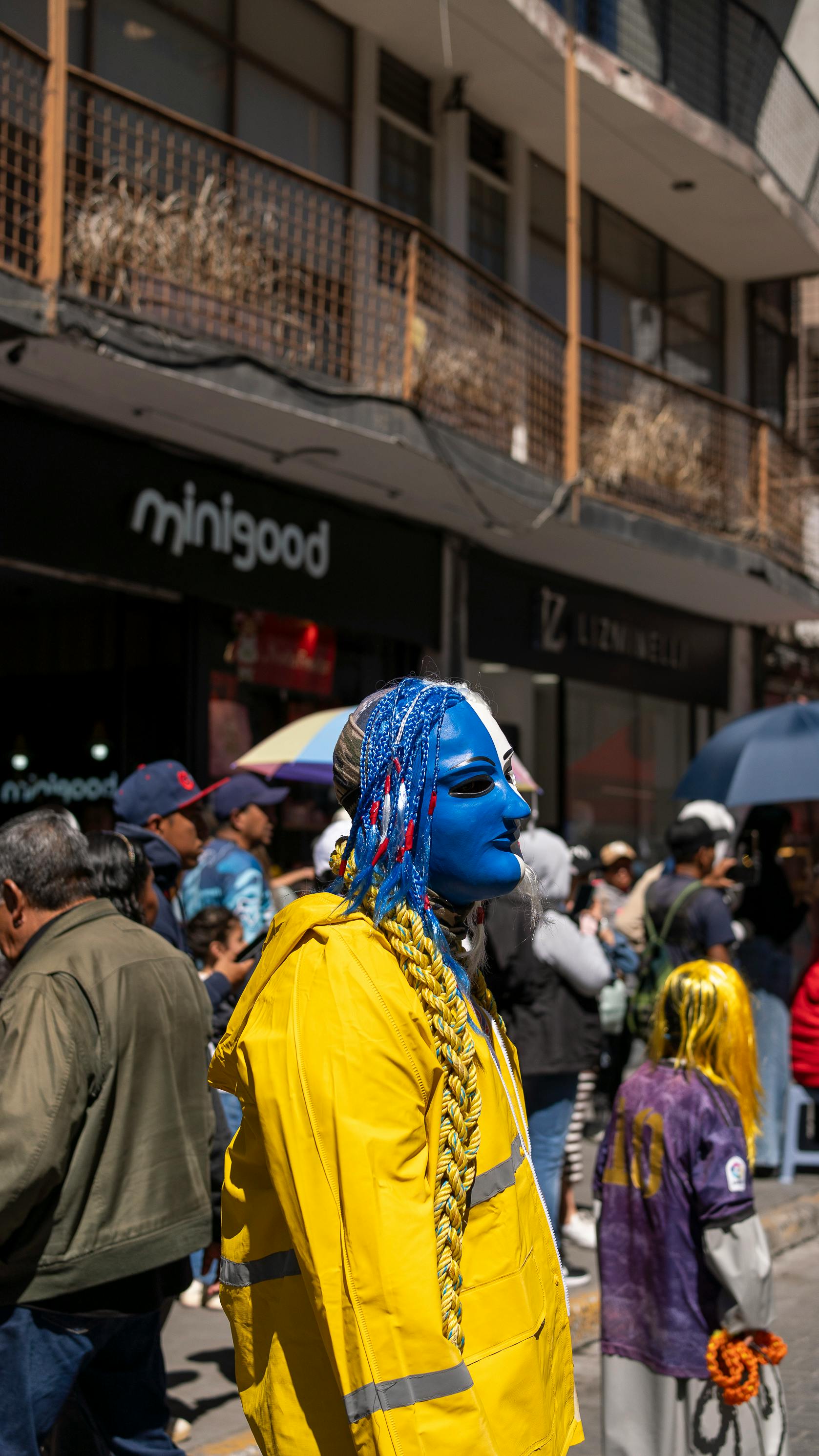 Colorful Carnival Costume Parade in Pachuca
