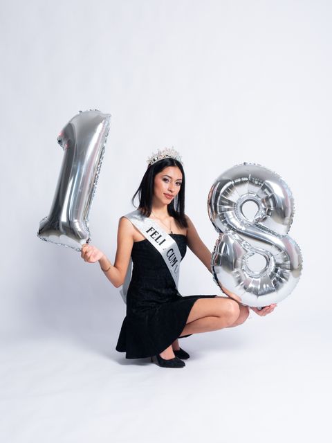 Invitație Majorat 18 ani Ivoriu