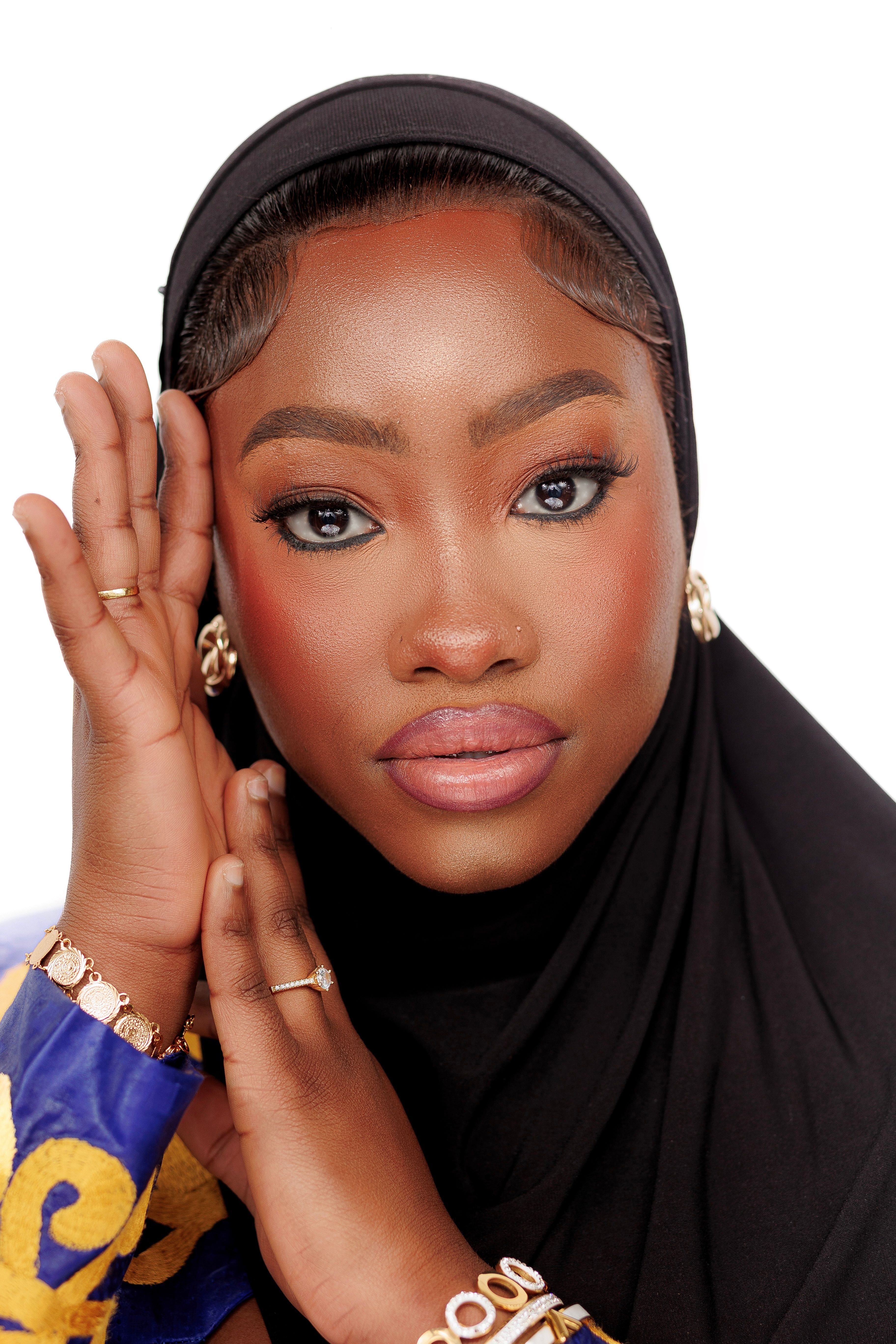Elegant Portrait of a Woman in Hijab · Free Stock Photo